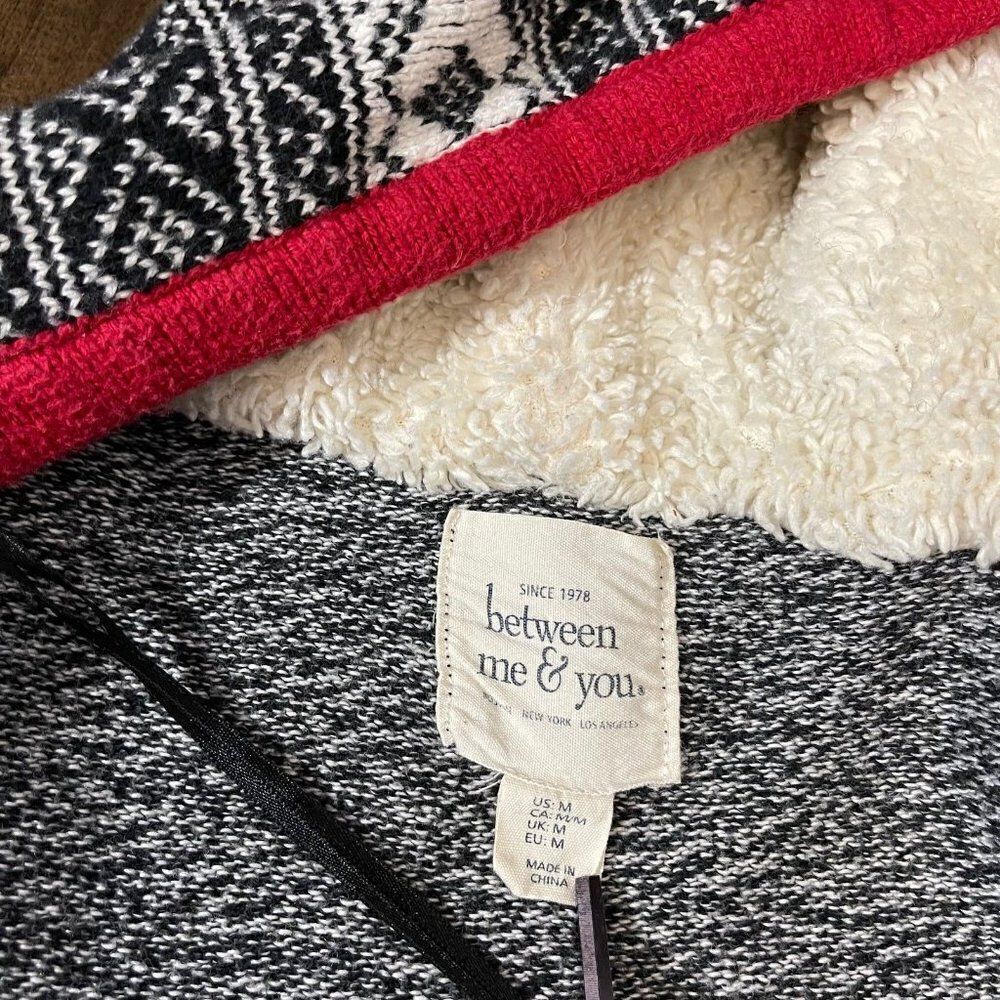 Between Me and You Winter Zip Up Hoodie - Picture 11 of 12
